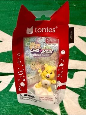 Tonies Care Bear Yellow Sunshine Bear Audio Song Story Music Toniebox Figurine